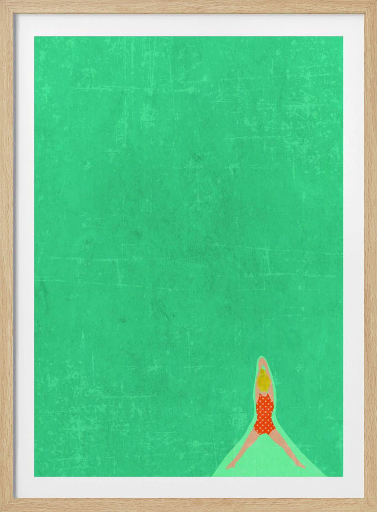 Offenes Wasser (blond) 2 | Poster