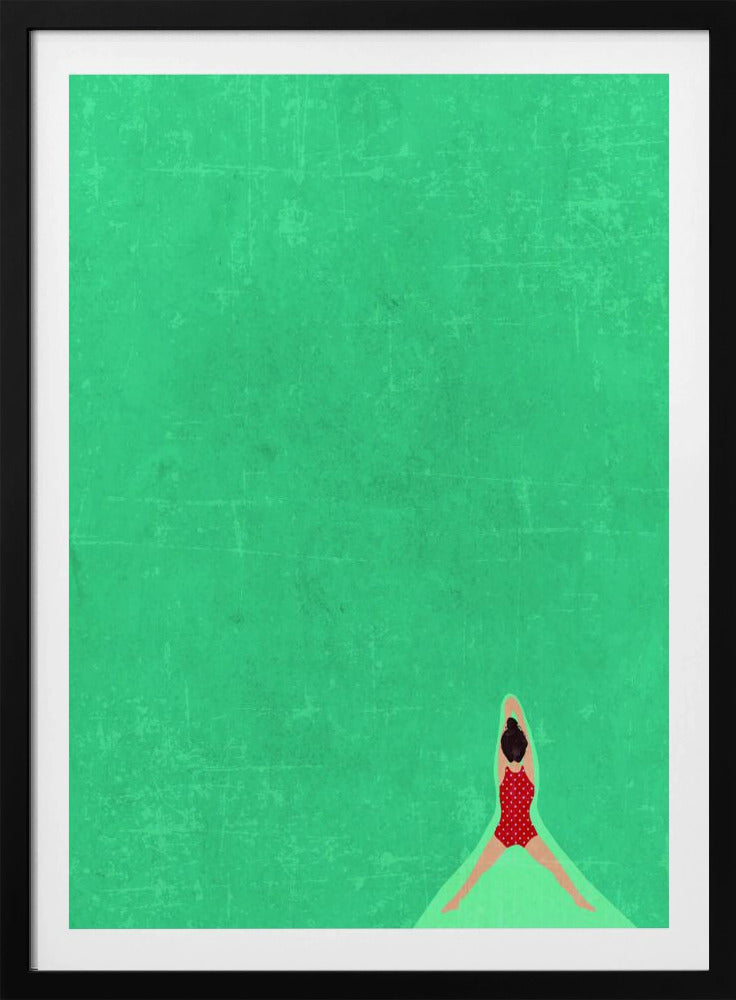 Offenes Wasser (brünett) | Poster