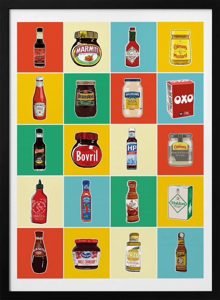Taxonomie der Gewürze | Poster