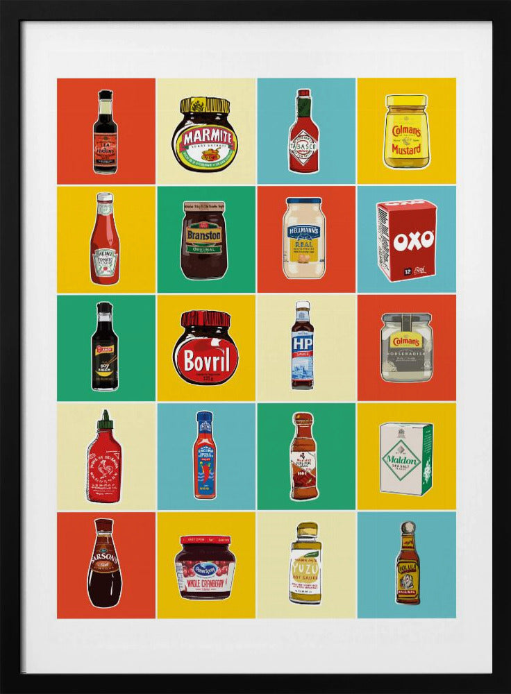 Taxonomie der Gewürze | Poster