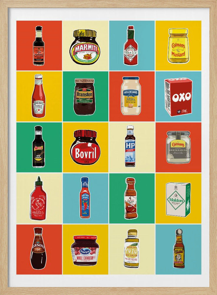 Taxonomie der Gewürze | Poster