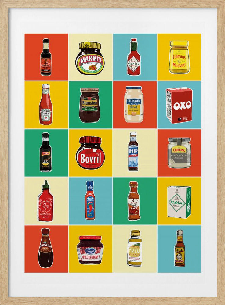 Taxonomie der Gewürze | Poster
