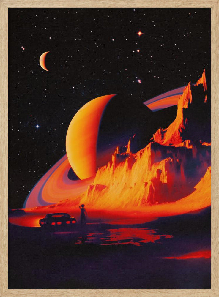 Außerirdische Landschaft | Poster