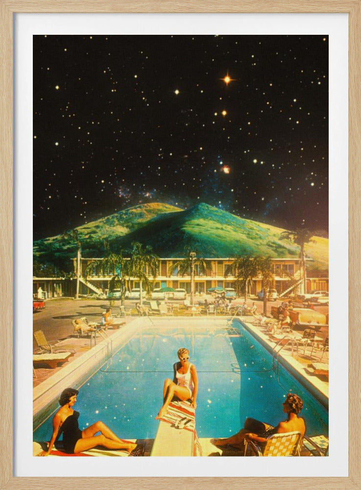Weltraumpool | Poster