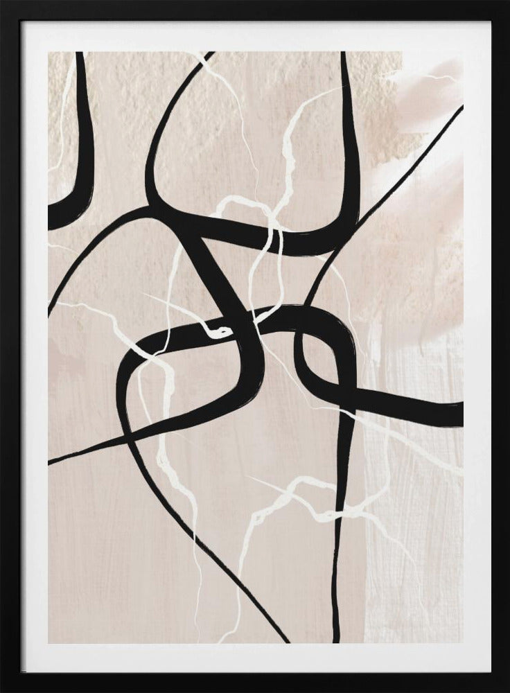 Weiße Linien 2 | Poster