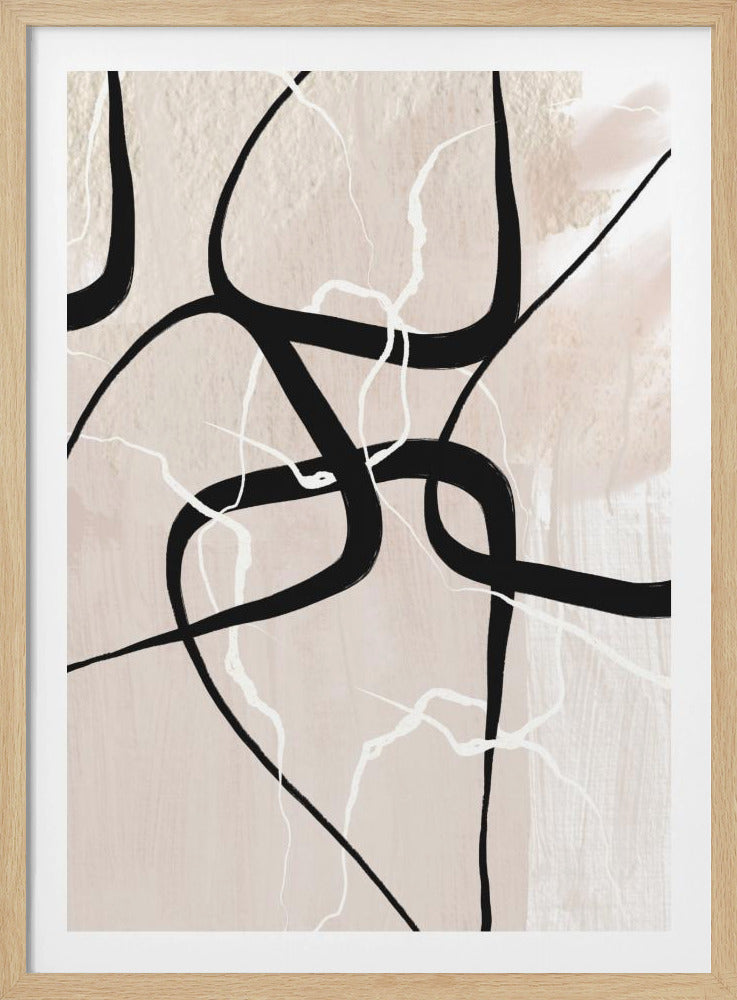 Weiße Linien 2 | Poster