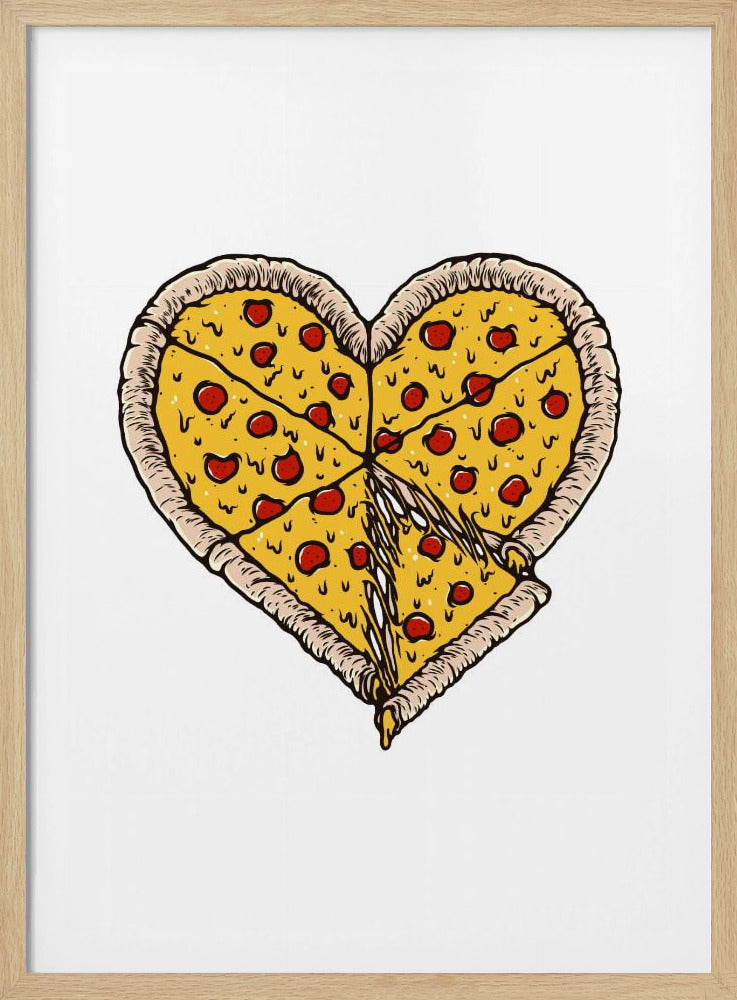 Ich liebe Pizza | Poster