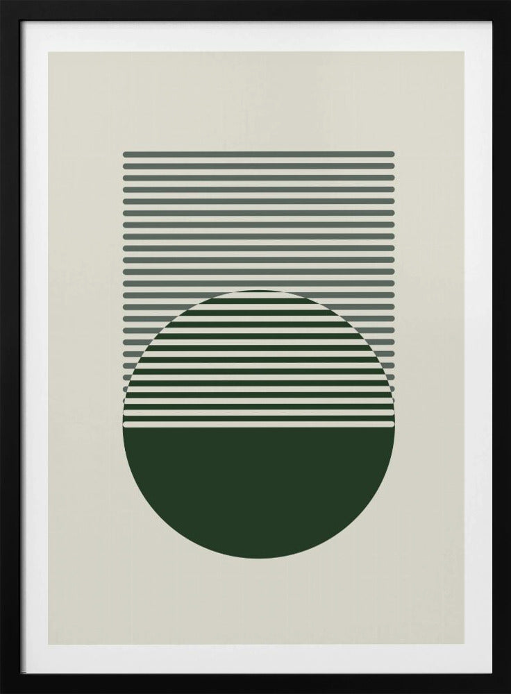 Minimale abstrakte Kreise I | Poster