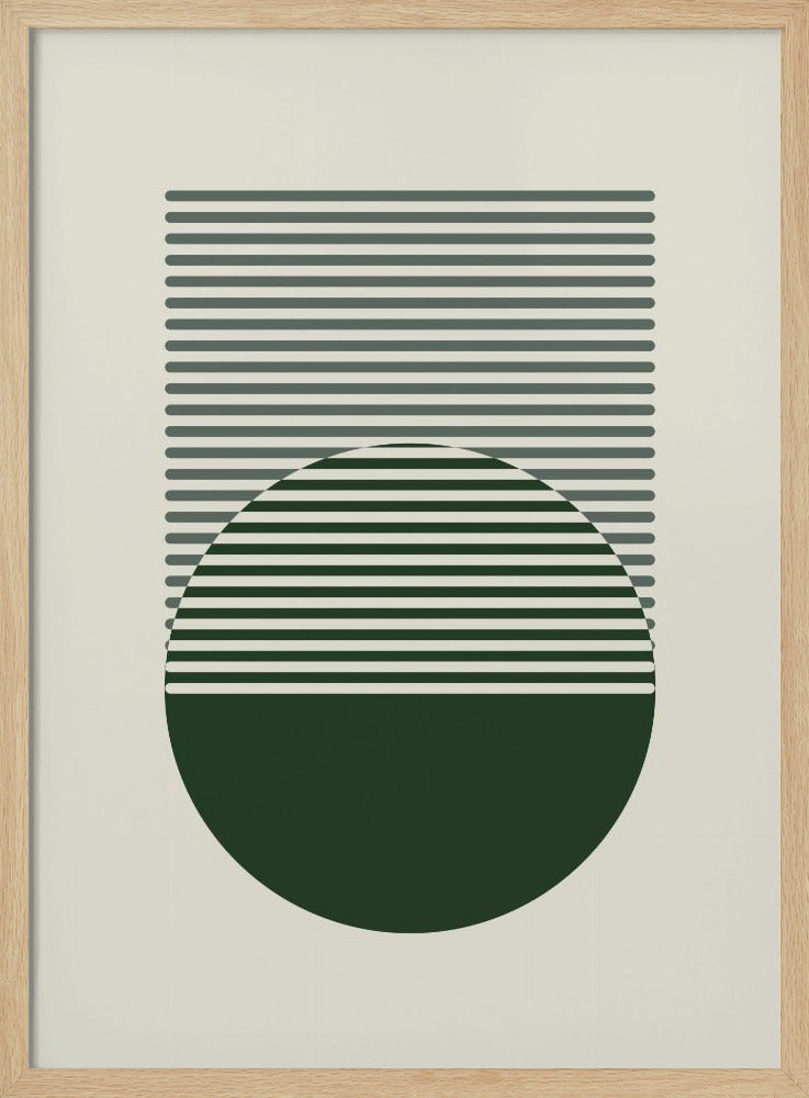 Minimale abstrakte Kreise I | Poster
