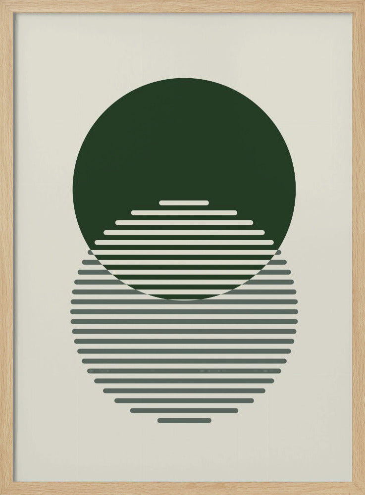 Minimale abstrakte Kreise II | Poster
