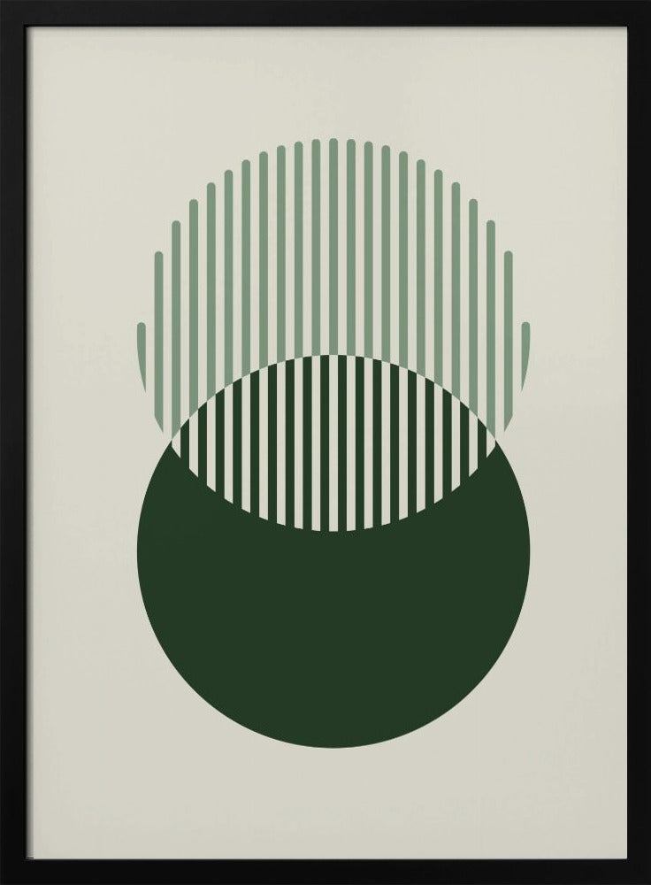 Minimale abstrakte Kreise III | Poster