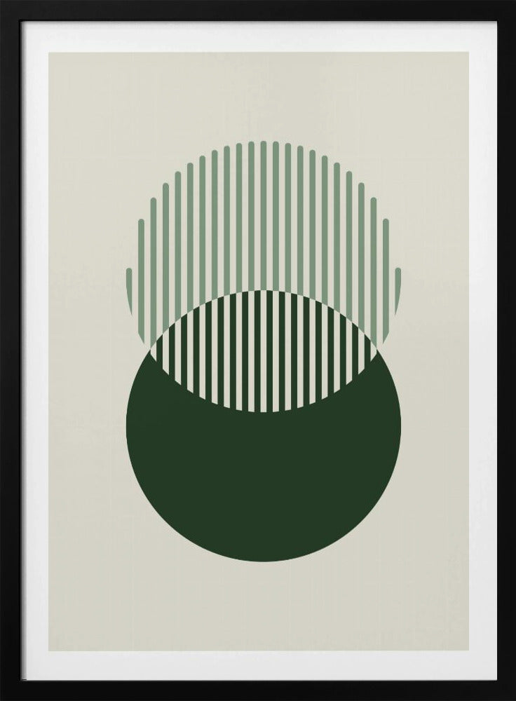 Minimale abstrakte Kreise III | Poster