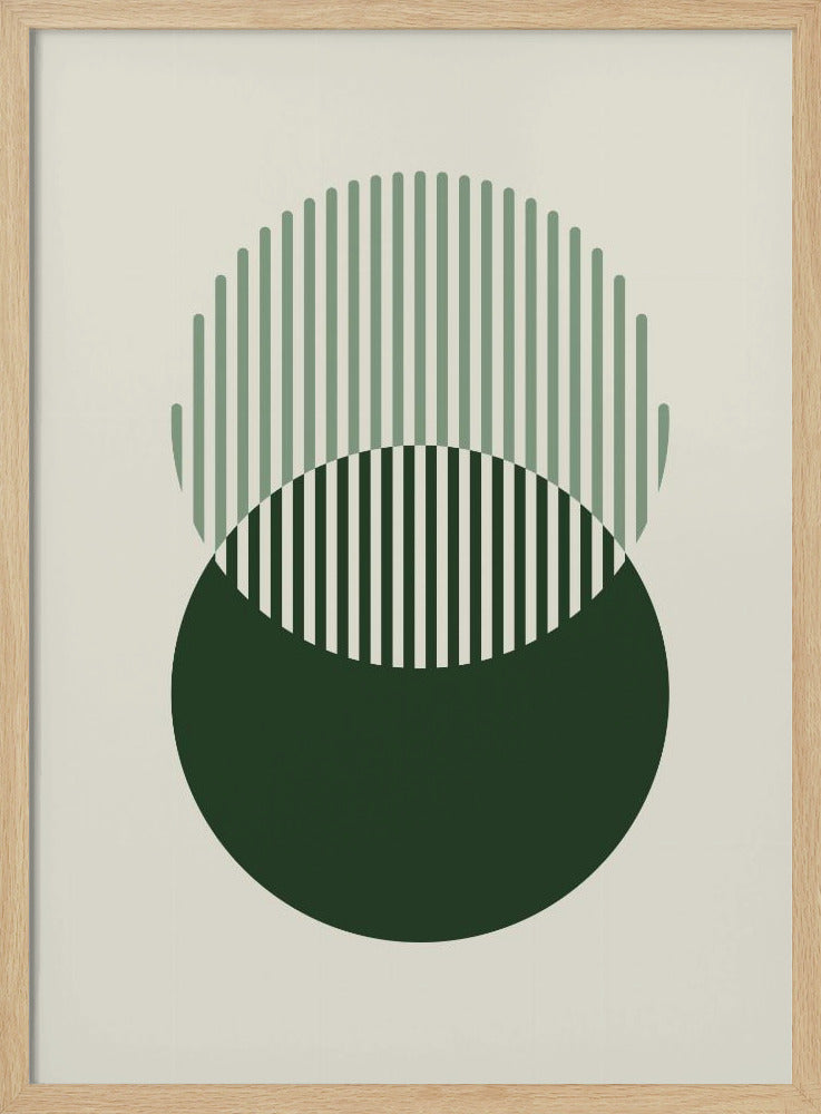 Minimale abstrakte Kreise III | Poster