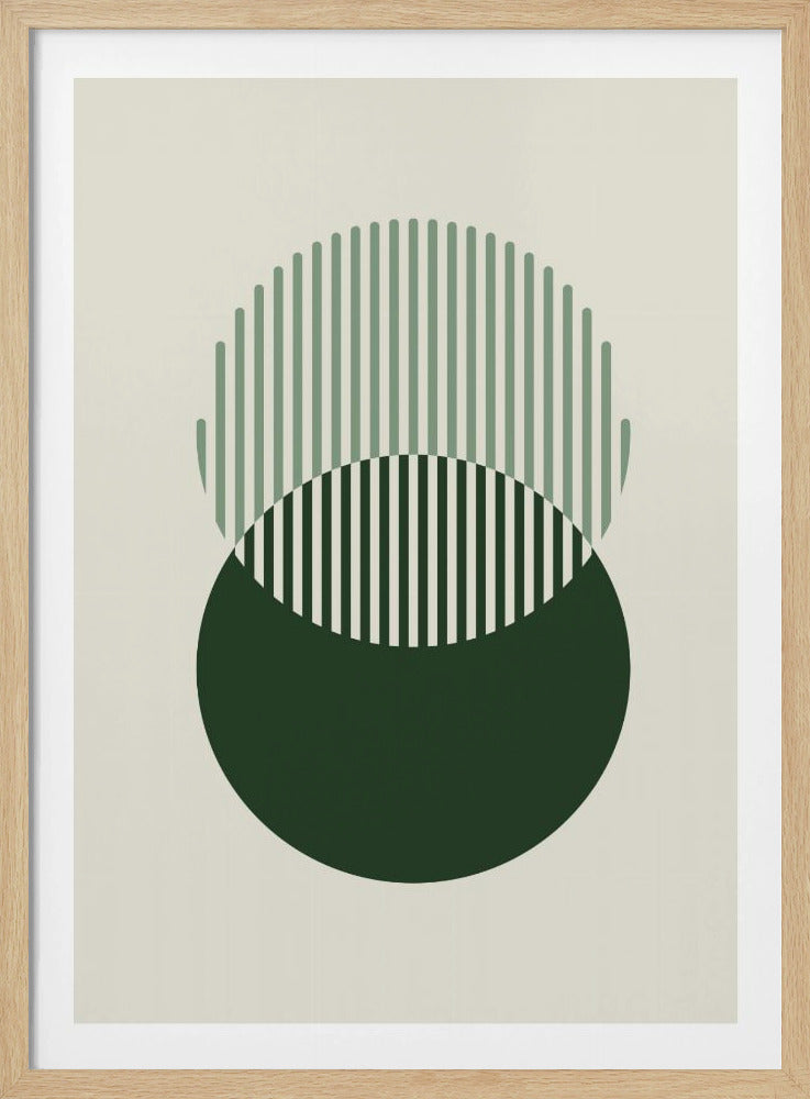 Minimale abstrakte Kreise III | Poster