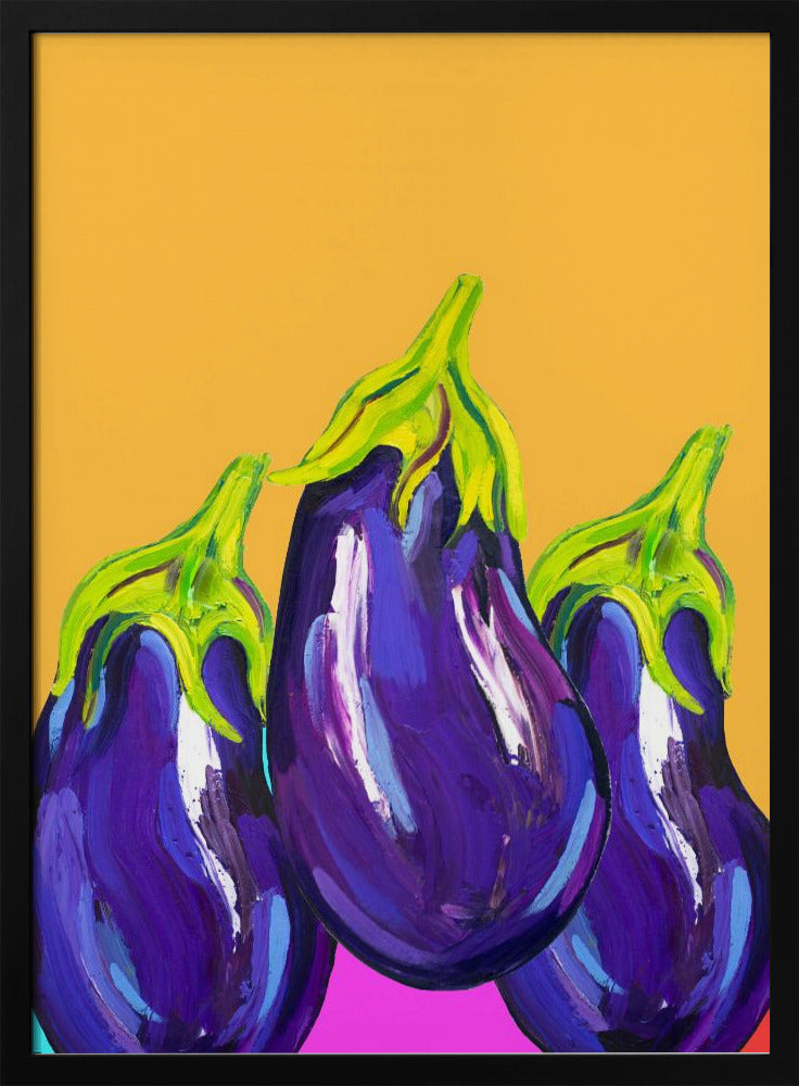 Groovy Auberginen | Poster