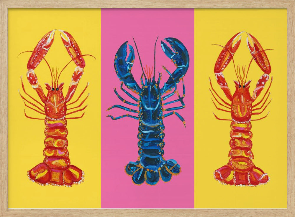 Hummer-Langustinen Pop Art 2 | Poster