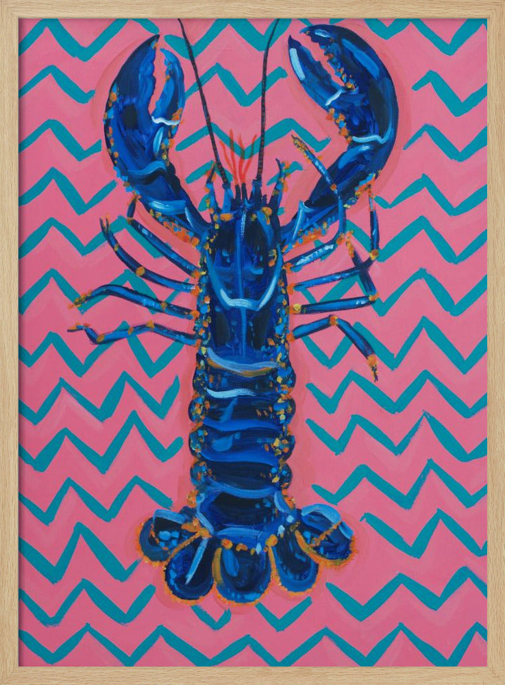 Hummer im Zickzack | Poster