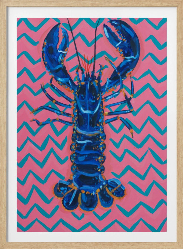Hummer im Zickzack | Poster