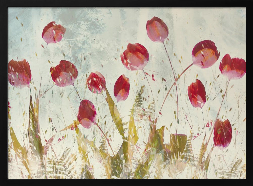 Fröhliche Tulpen | Poster