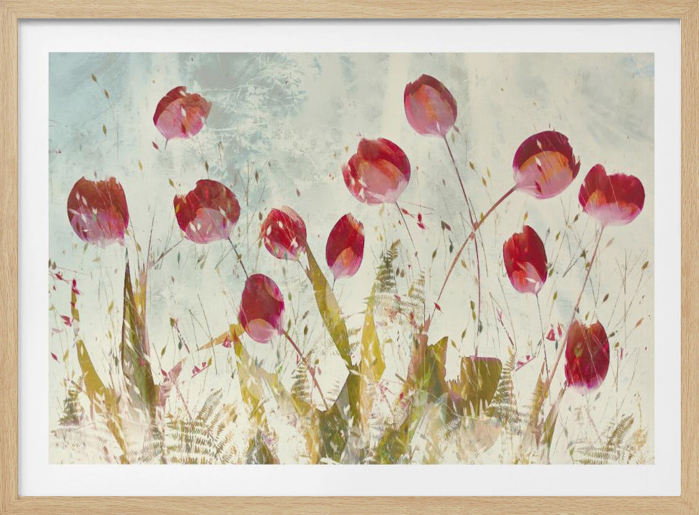 Fröhliche Tulpen | Poster