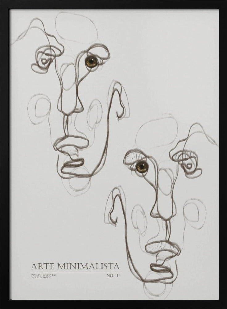 Arte Minimalista Nr. 3 | Poster