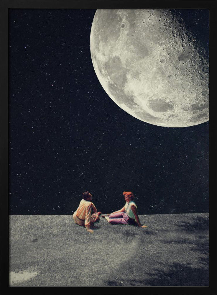 Ich habe dir den Mond für ein Lächeln geschenkt | Poster