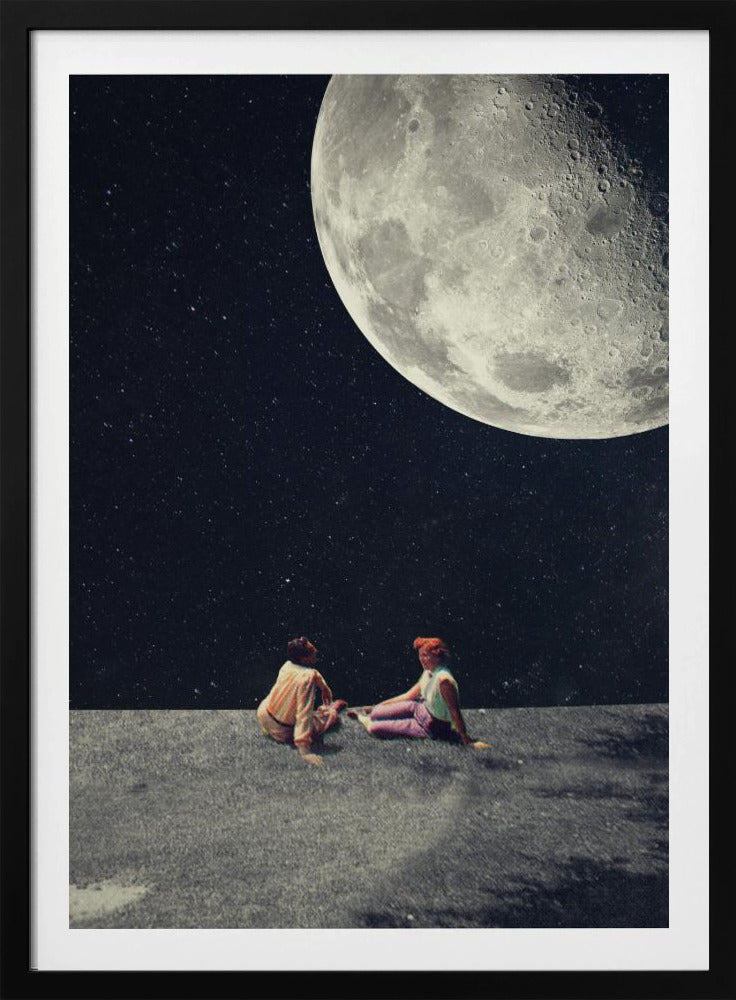 Ich habe dir den Mond für ein Lächeln geschenkt | Poster