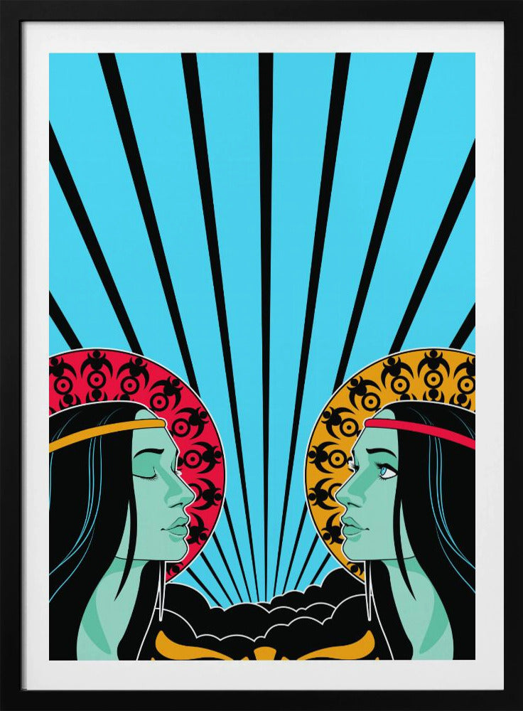 70er-Jahre-Frauen-Serie Nr. 4 | Poster