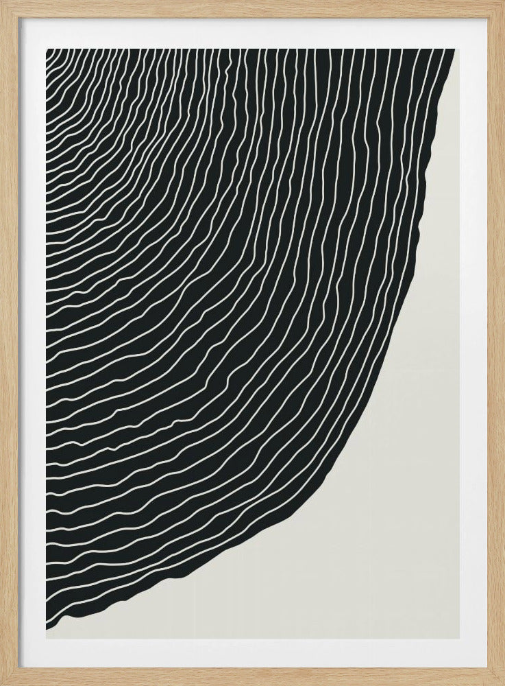 Minimalistisches Liniendesign Nr. 1 | Poster