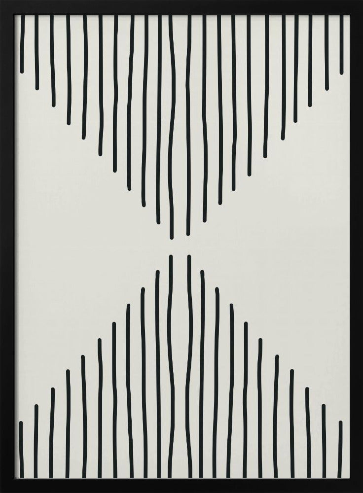 Minimalistisches Liniendesign Nr. 4 | Poster