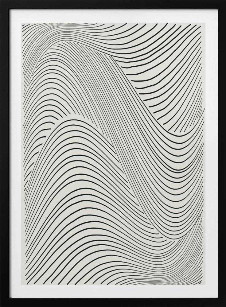 Minimale Linien Set Nr. 4 | Poster