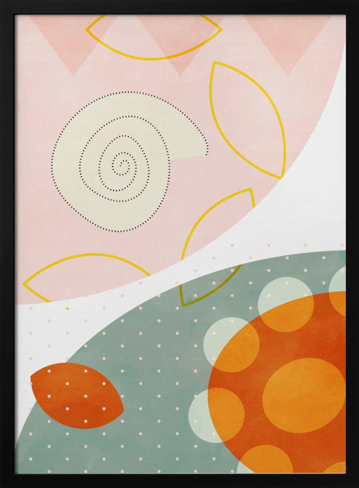 Freundliche Farben Hilma 4 | Poster