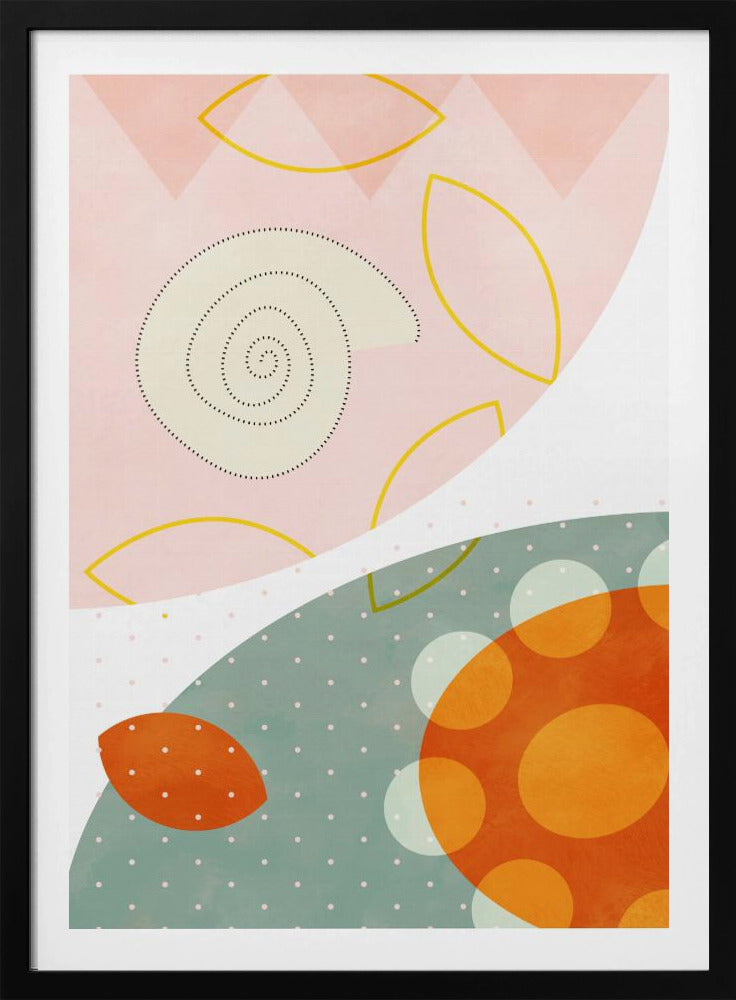 Freundliche Farben Hilma 4 | Poster