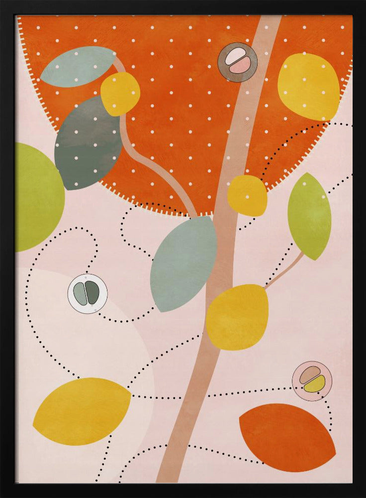 Freundliche Farben Hilma 5 | Poster