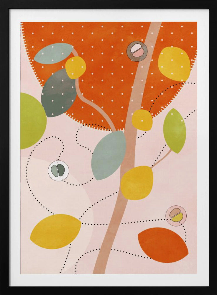 Freundliche Farben Hilma 5 | Poster