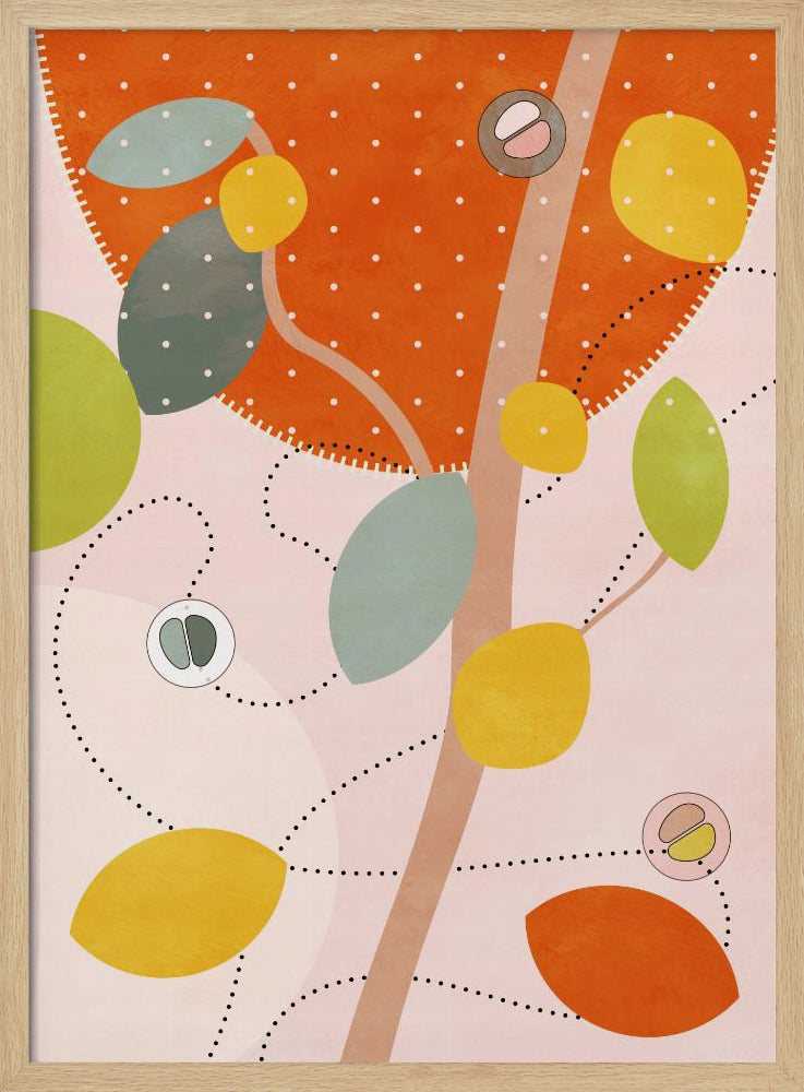 Freundliche Farben Hilma 5 | Poster