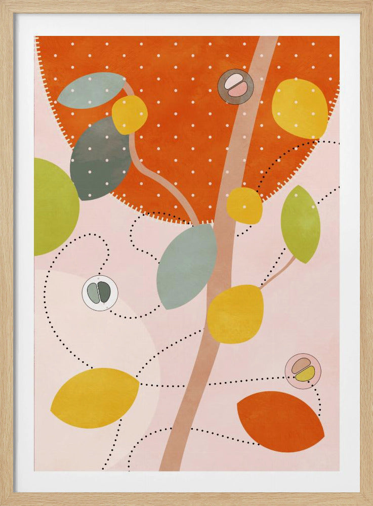 Freundliche Farben Hilma 5 | Poster