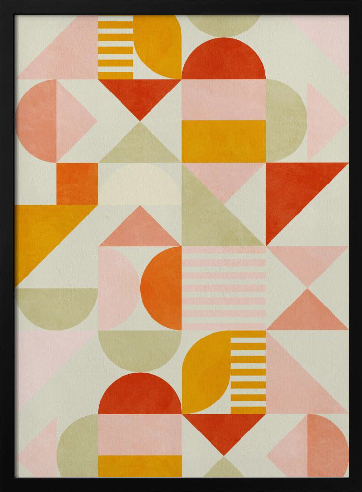 Bauhaus Fun Pastell | Poster