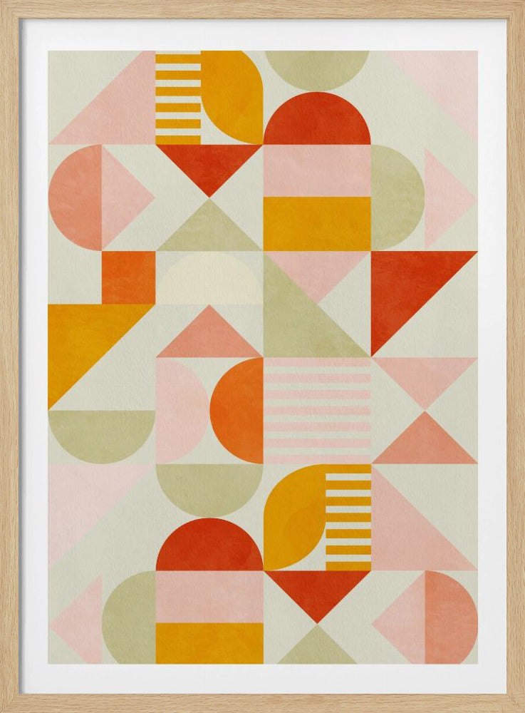 Bauhaus Fun Pastell | Poster