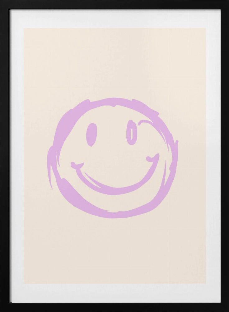 Purple Smiley | Poster