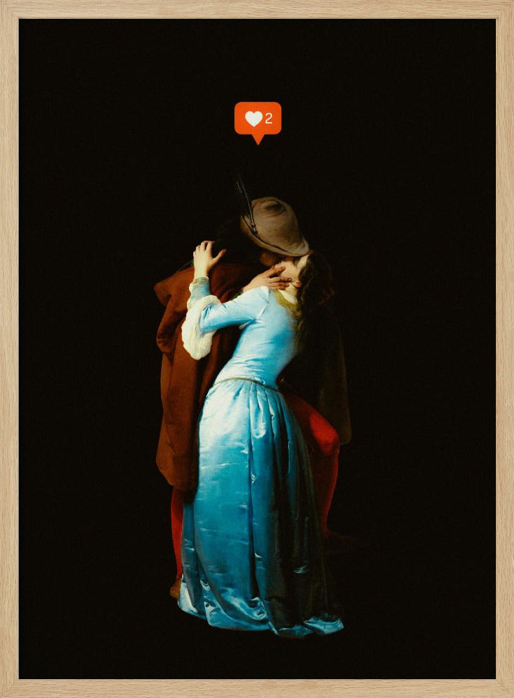 Ein moderner Kuss | Poster