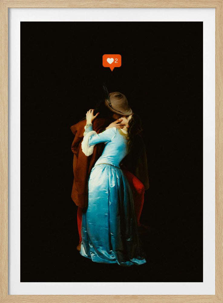 Ein moderner Kuss | Poster