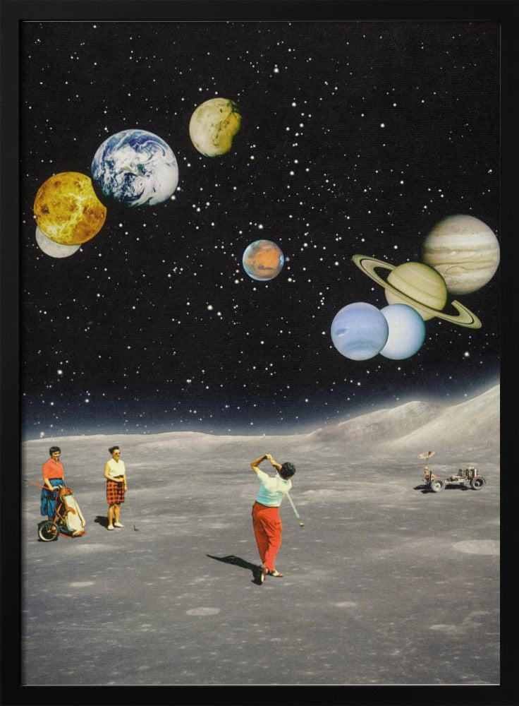 Weltraumgolf | Poster
