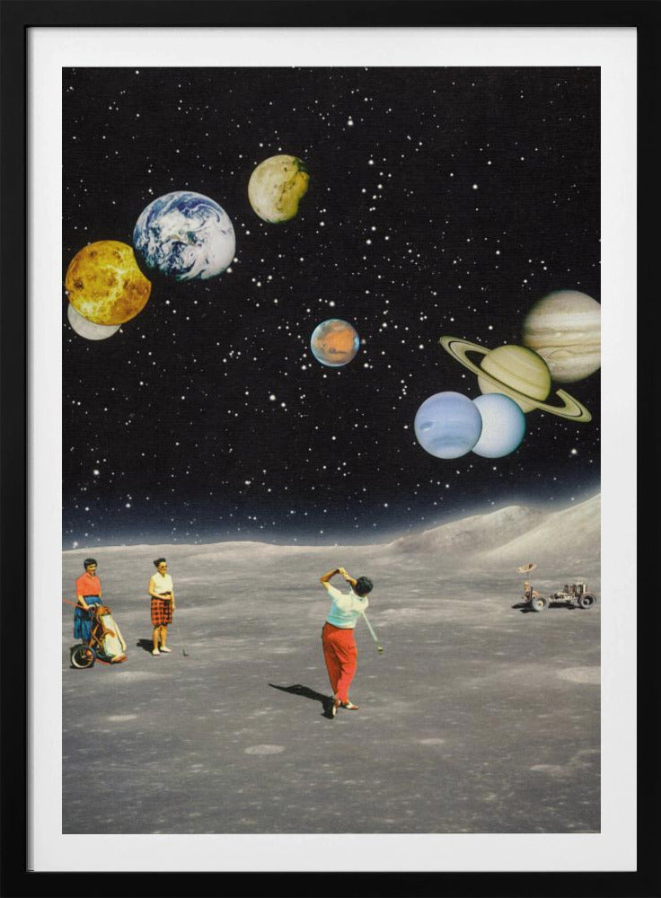 Weltraumgolf | Poster