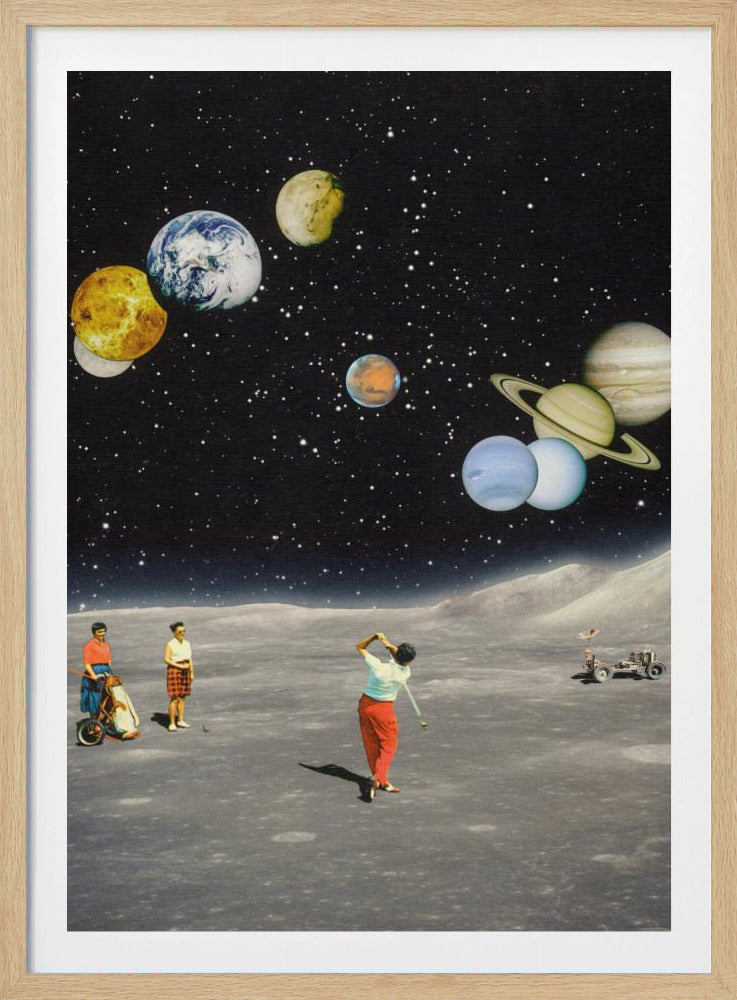 Weltraumgolf | Poster