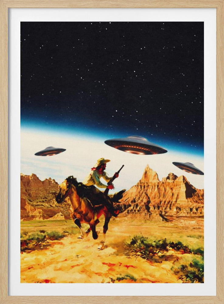 UFO-Weltraumjagd | Poster
