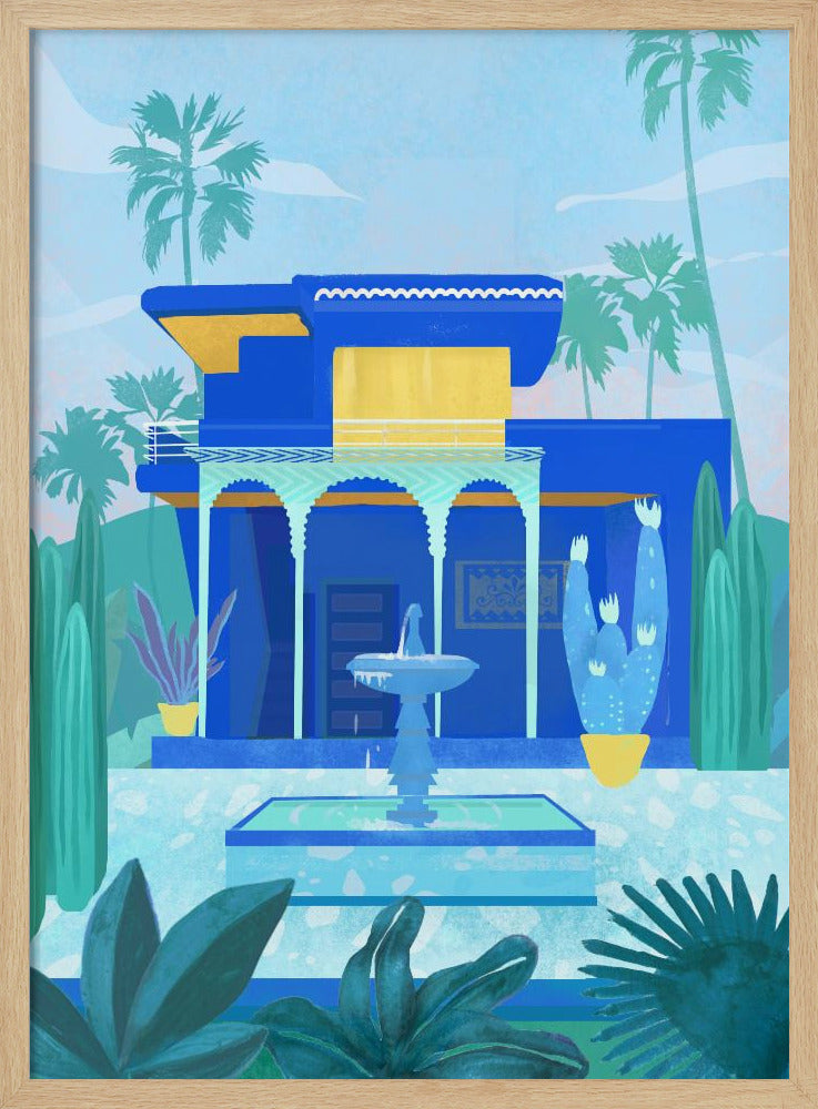 Marokkanischer Garten | Poster
