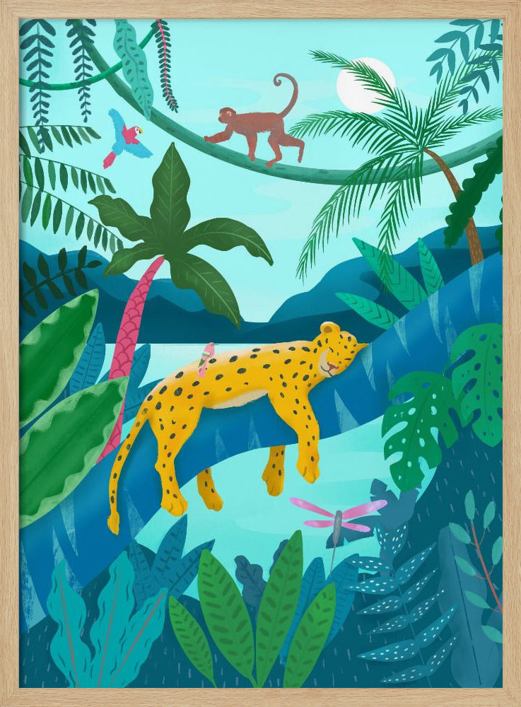 Dschungelleopard | Poster