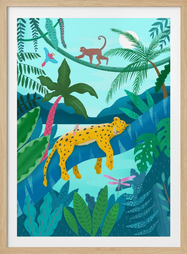 Dschungelleopard | Poster