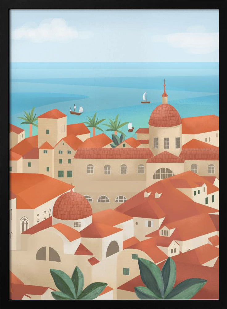 Dubrovnik Altstadt | Poster